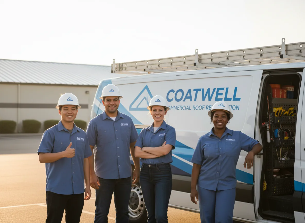 Commercial roof coating company in Badger, AK